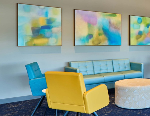 Commercial Artwork Planning & Installation - Commercial Office Interiors